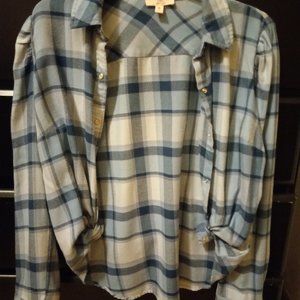 Blue flannel